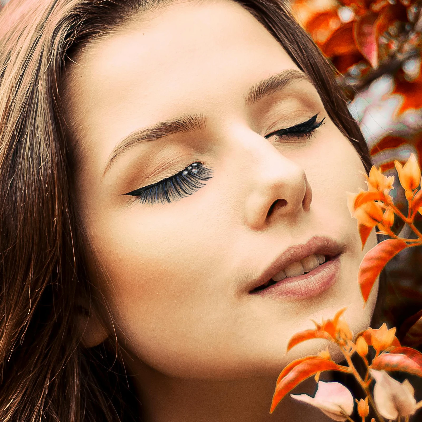 5 أزواج من الرموش الصناعية الطبيعية الفردية خفيفة الوزن ليس من السهل تشويه مجموعة إكسسوارات المكياج النسائية