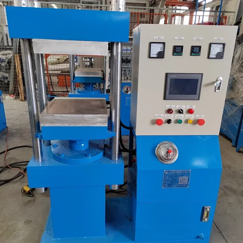 Rubber and Plastic Making Machine Hydraulic Rubber Silicone Products Making Machine / PLC Controlled Rubber Vulcanizing