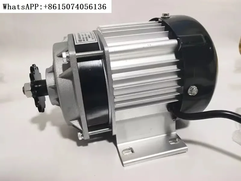 

All copper 48V/500W motor reduction, UNet permanent magnet DC brushless center mounted tricycle accessories
