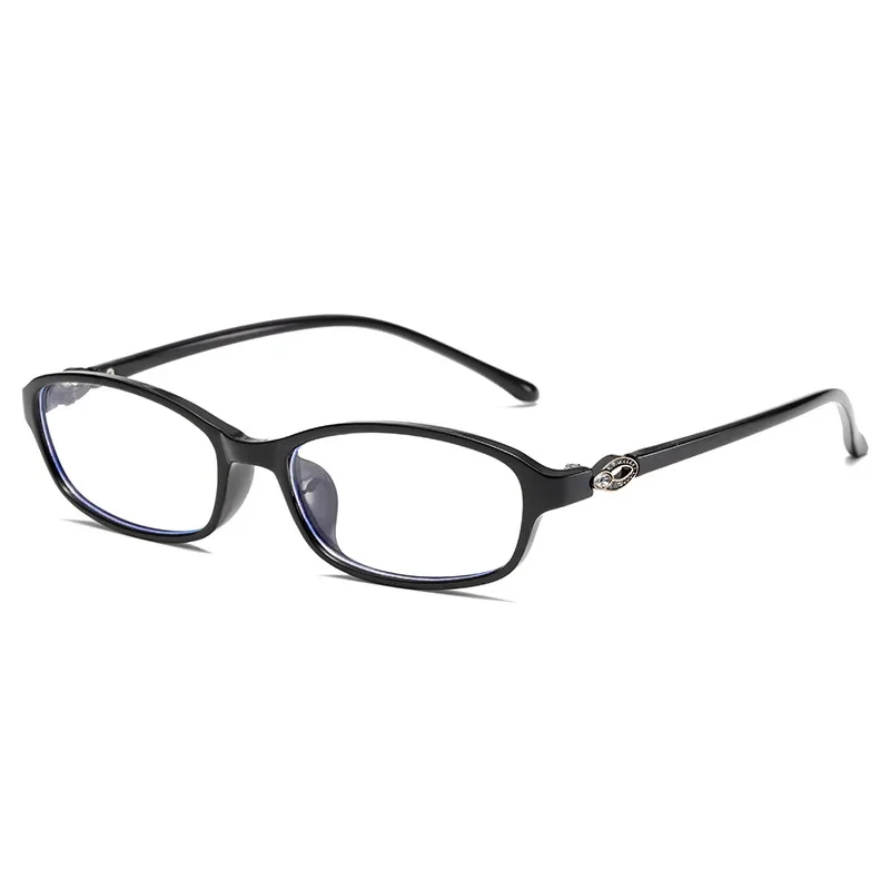 Gafas de lectura de montura completa para mujer, lentes de alta definición, antiluz azul, acabado para presbicia, montura pequeña, gafas para hipermetropía