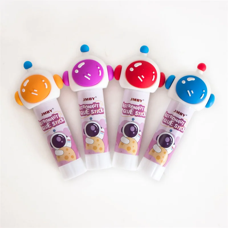 16 pcs/lot Kawaii Astronaut Solid Glue Stick Cute Glue For Paper Files Art DIY Office School Supplies Stationery gift