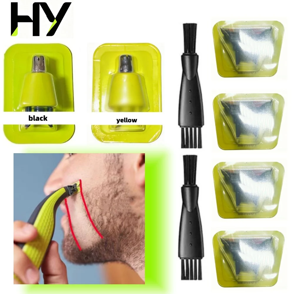 Comb Hair Trimmer for One Blade Replacement Blade Beard Shaver Head Trimmer QP2520 QP2530 QP2630 QP6510 QP6520 QP2523
