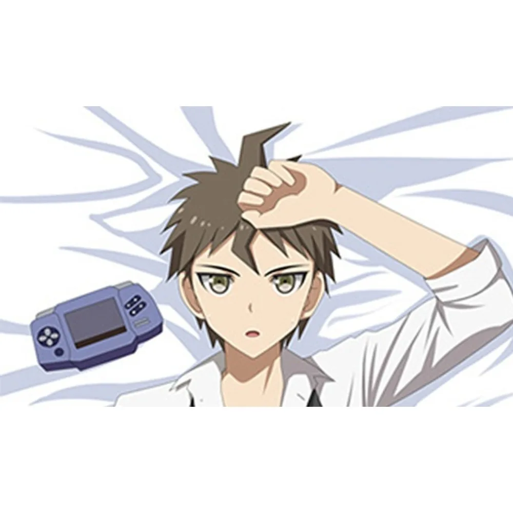 Hajime Nagito Anime Boys Double Character Double Sided Dakimakura Cover Long Hugging Body Pillowcase Bedding Cushion Cover