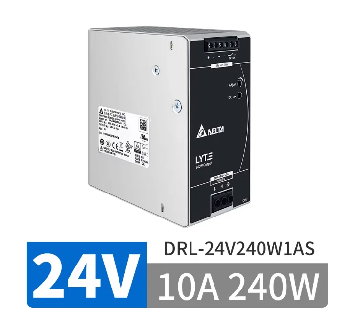 DELTA 240W Original Switching Power Supply DRL-48V240W1EN DRL-12V240W1EN DRL-24V240W1EN DRL-24V240W1AA DRL-24V240W1AS DRL-24V240