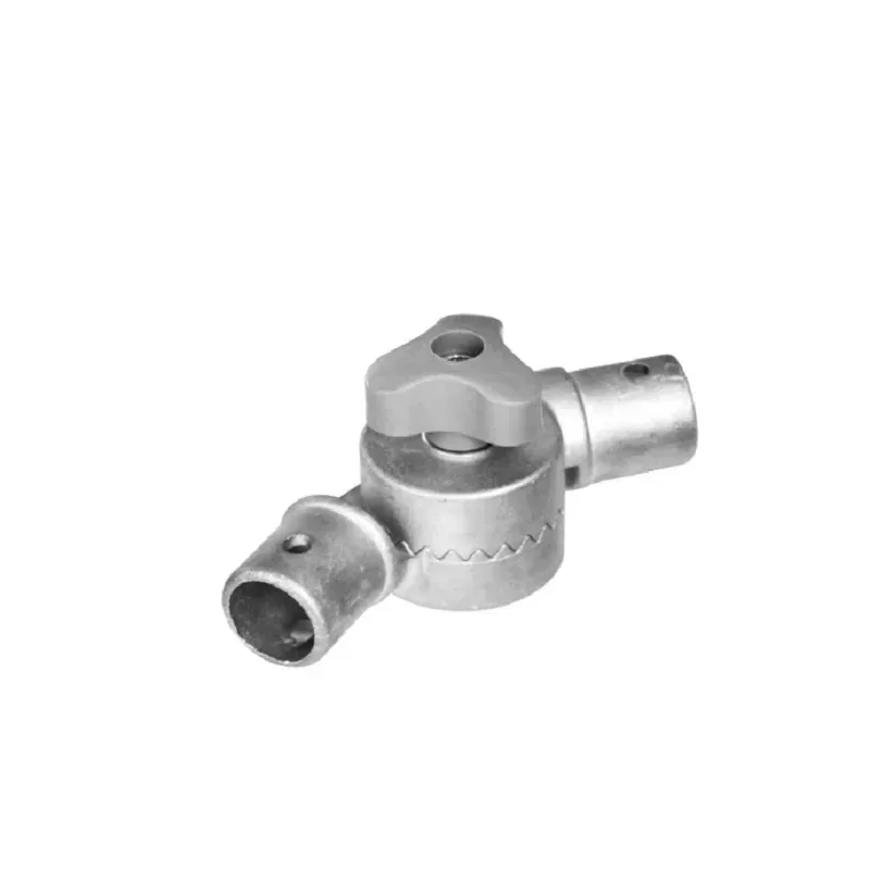 Suitable for 22/25 tube fishing chair backrest adjustment gear, die-cast aluminum connection accessories