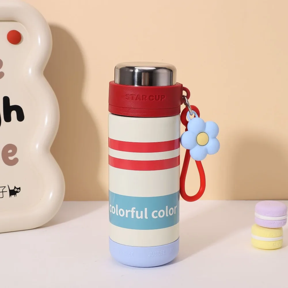 

Многоразовый портативный термос из нержавеющей стали, элегантная милая чашка для воды, модный герметичный термос для офиса