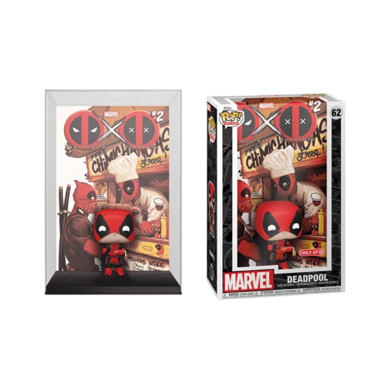 Genuine Edition FUNKO POP Marvel Comics Commemorative Cover: Spider-Man,Deadpool Anime Ornament Model Toys Collectible Model - Image 4