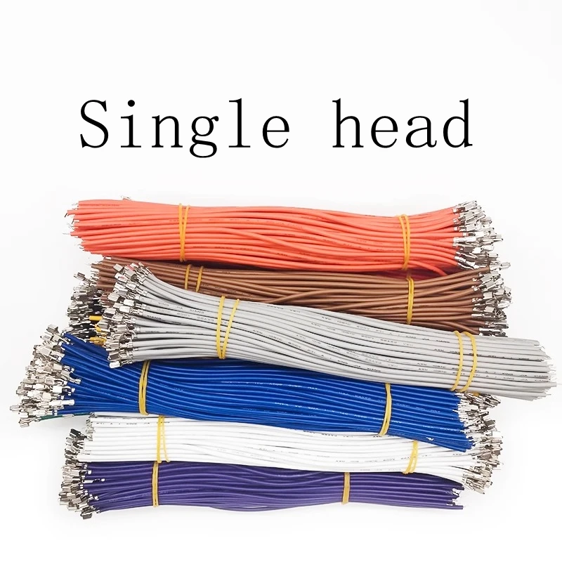 100PCS VH3.96 Terminal Line 22awg Color Connection Harness Single Crimp Terminal VH 3.96mm cable 4