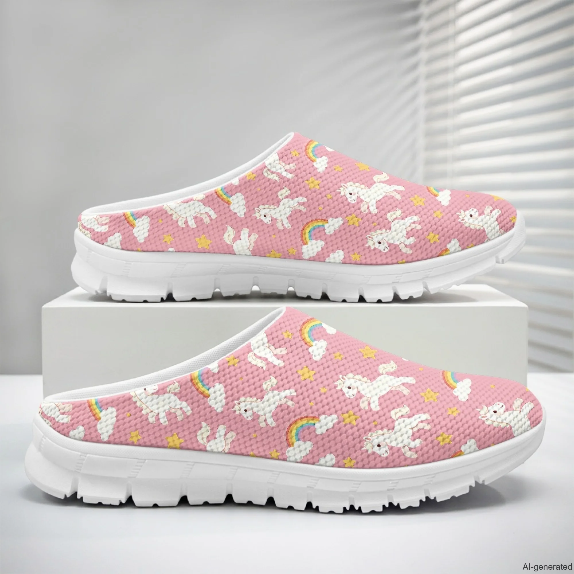 XIXIRIMIDO Women's Slippers Nurse Shoes Women's Sandals Horse Print Sapatos Femininos Elegante Man Shoes Chinelo 35-48