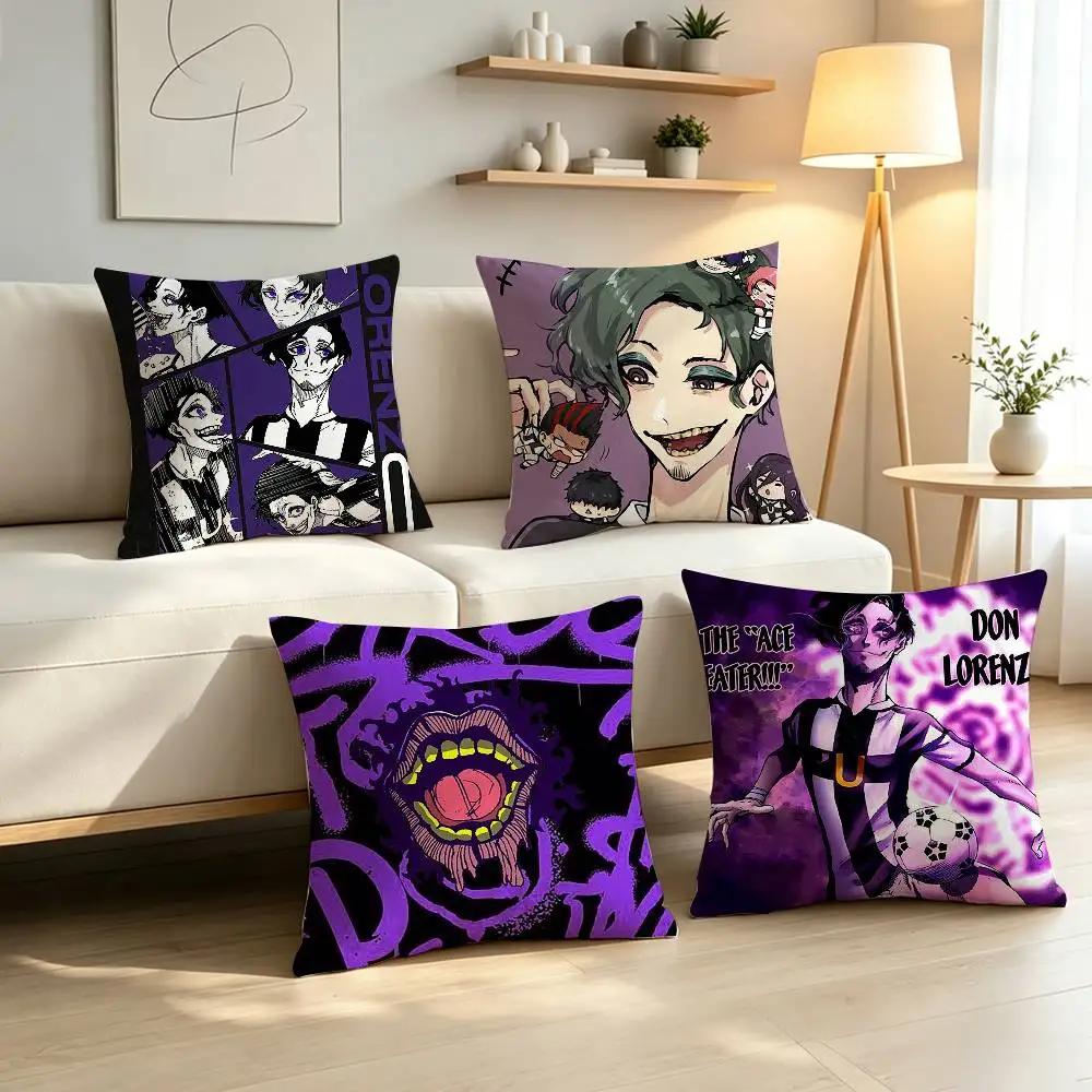 Elite Don L-Lorenzo  Pillow Case Pattern Printed Pillowcase For Living Room Sofa Cushion Cover