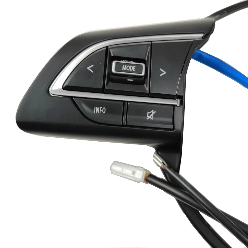 Botones de interruptor de Control de crucero del volante, botones de volumen de música, accesorios de coche para Suzuki Dezir 2022