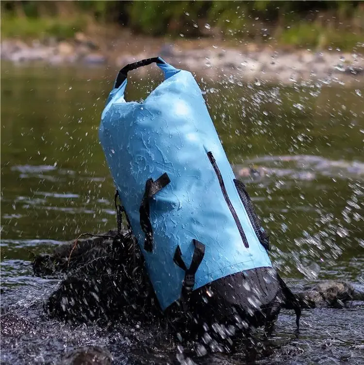 35L 500d PVC Tarpaulin Premium Dry Bag Backpack Waterproof With Roll Top for Camping Outdoor Sports Trekking Bag