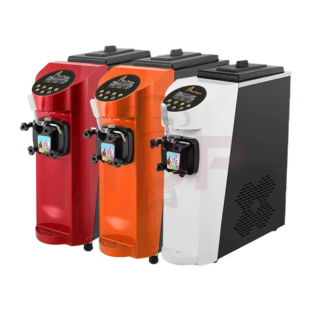 16L/H Single Flavor Industrial Electric Soft Serve Ice Cream Machine Commercial Italian Ice Cream Maker