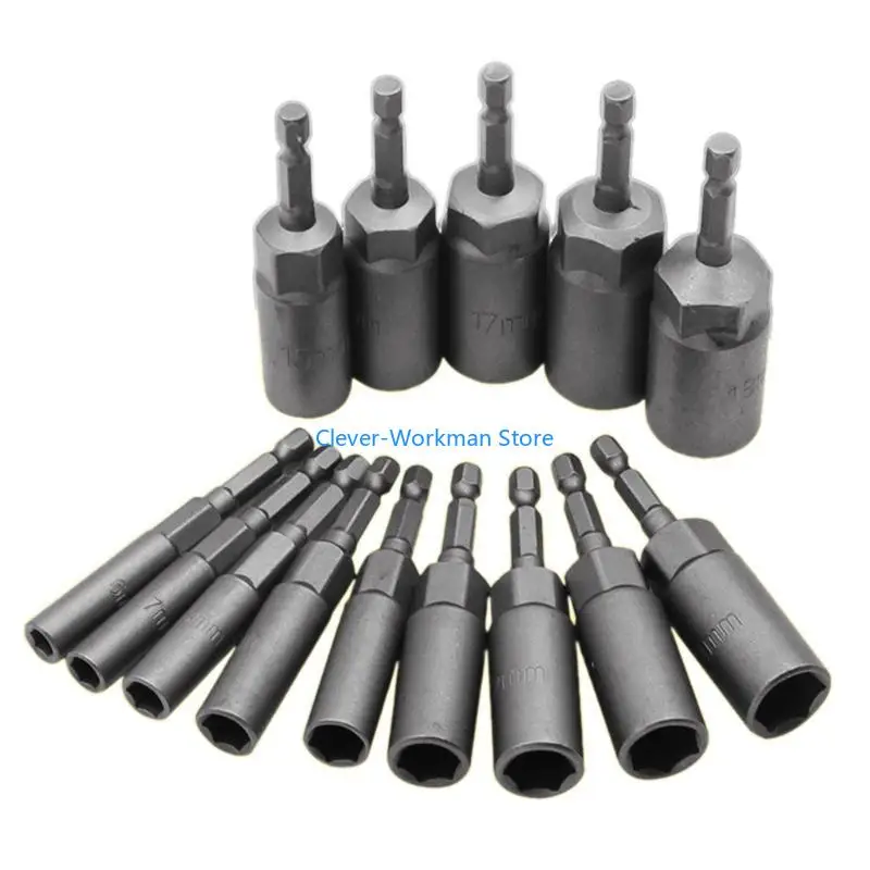 

24TD Impact Socket 1/4Inch Metric Deep Impact Wrench Socket Head Converters