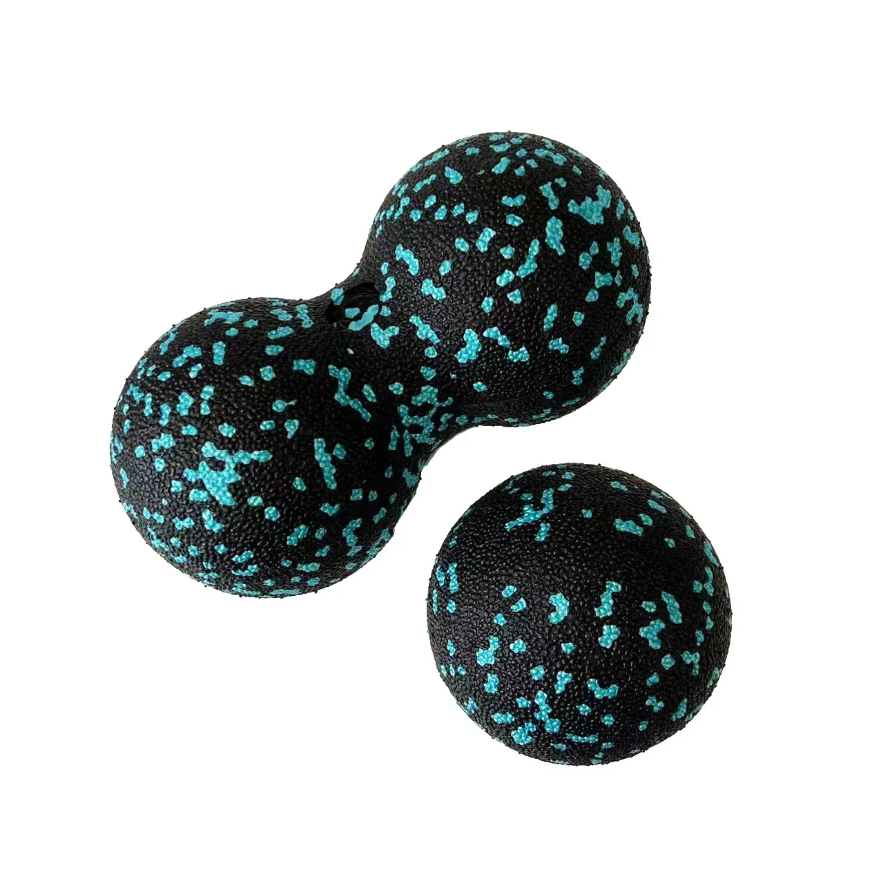 8X16cm EPP Peanut Fascia Combination Double Ball Muscle Foot Relaxation Yoga Fitness Massage Balls Cervical Rehabilitation Tools