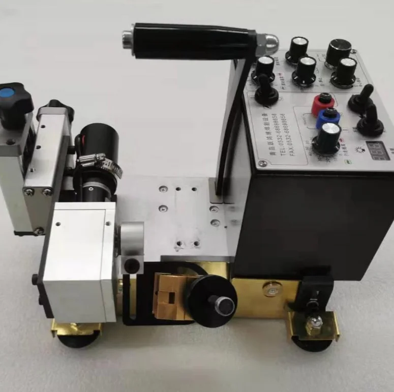 المحمولة AC220V موقف مركزي قابل للتعديل عربة لحام مغناطيسية معدات لحام CO2 التلقائي لصناعة بناء السفن #5