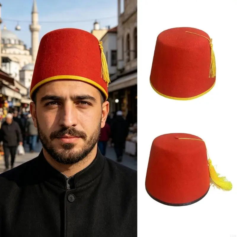 Stylish Turkish Hat Fancy Turkish and Moroccan Fashion Statement Tarboosh Y166