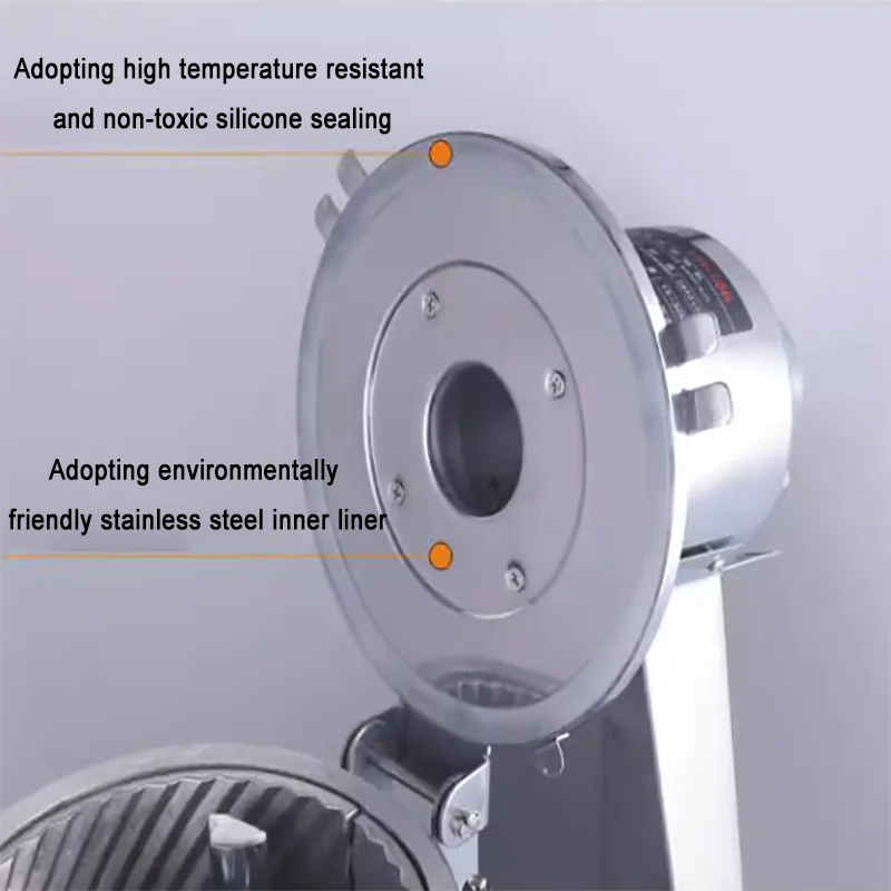 2025 جديد الفولاذ المقاوم للصدأ التلقائي آلة الطاحن الجذر الجاف عشب وأوراق سحق طاحونة لتجهيز الأغذية والاستخدام المنزلي #5