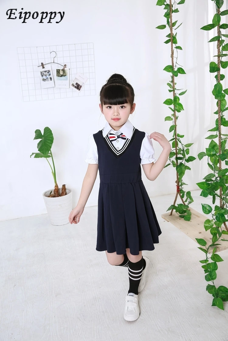 ملابس رقص للأطفال ، ملابس قطنية للطلاب ، أداء دراسة ، دراسة وأداء ، أولاد وبنات ، جديد