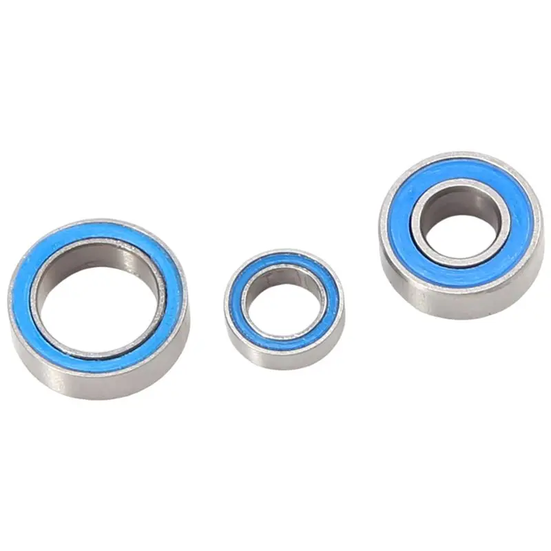 CYGJ-40PCS Rubber Sealed Ball Bearing Kit For Tamiya TT01 TT-01 TT01E TT01D TT02B 1/10 RC Car Upgrades Parts Accessories