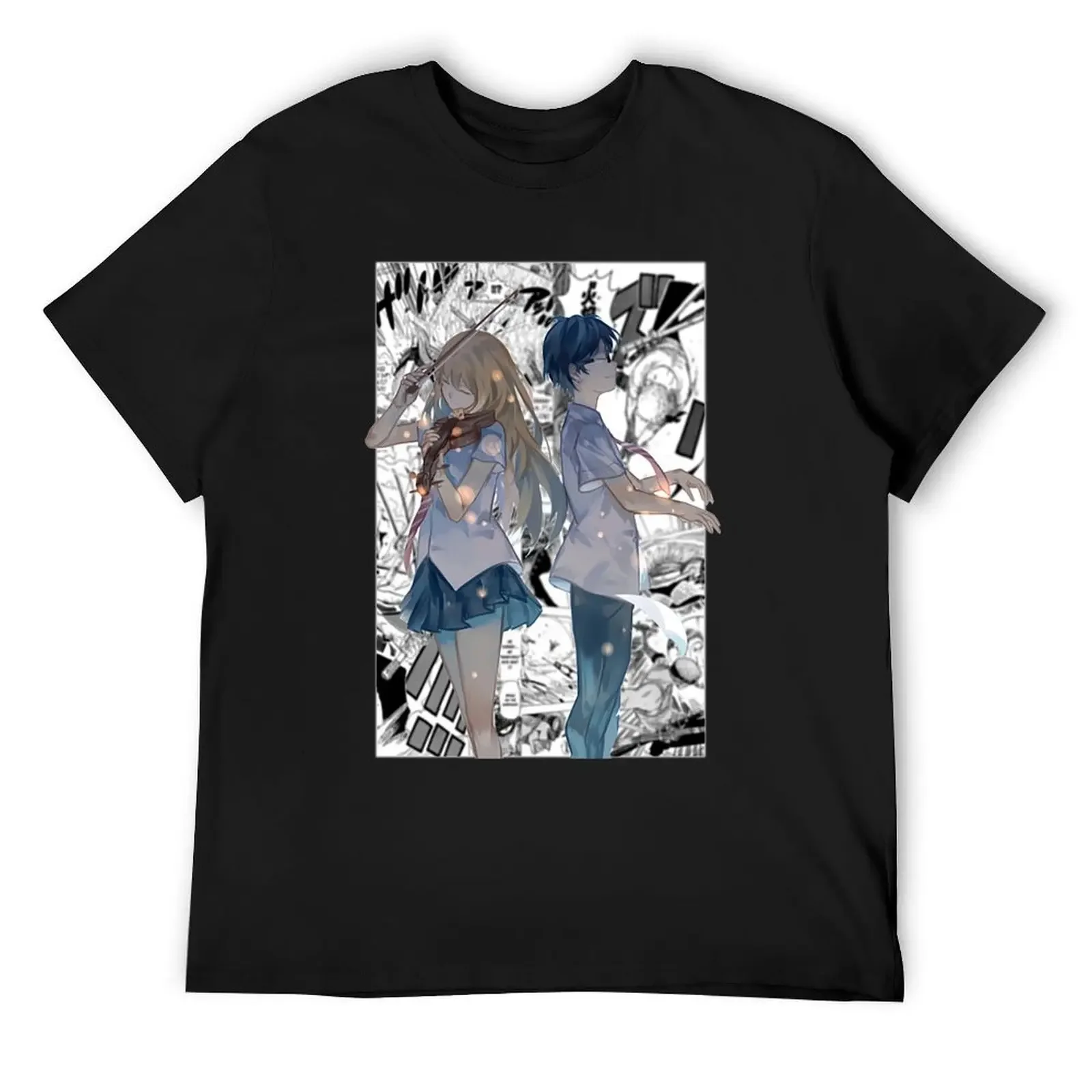 

Your Lie In April T-Shirt Luxury man basketball graphic tees croswit shirt man animal prinfor boys mens t shirts casual stylish