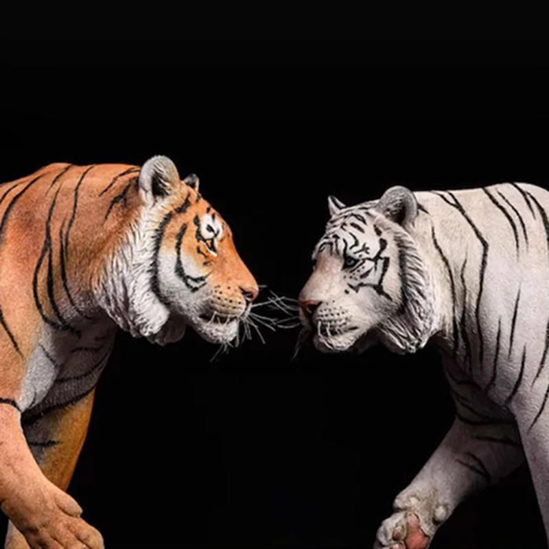 

Jxk 1/6 Bengal Tiger Model Simulation Animal Handicraft Ornament Tiger Peripheral Decoration Figurine Gk Statue Collection