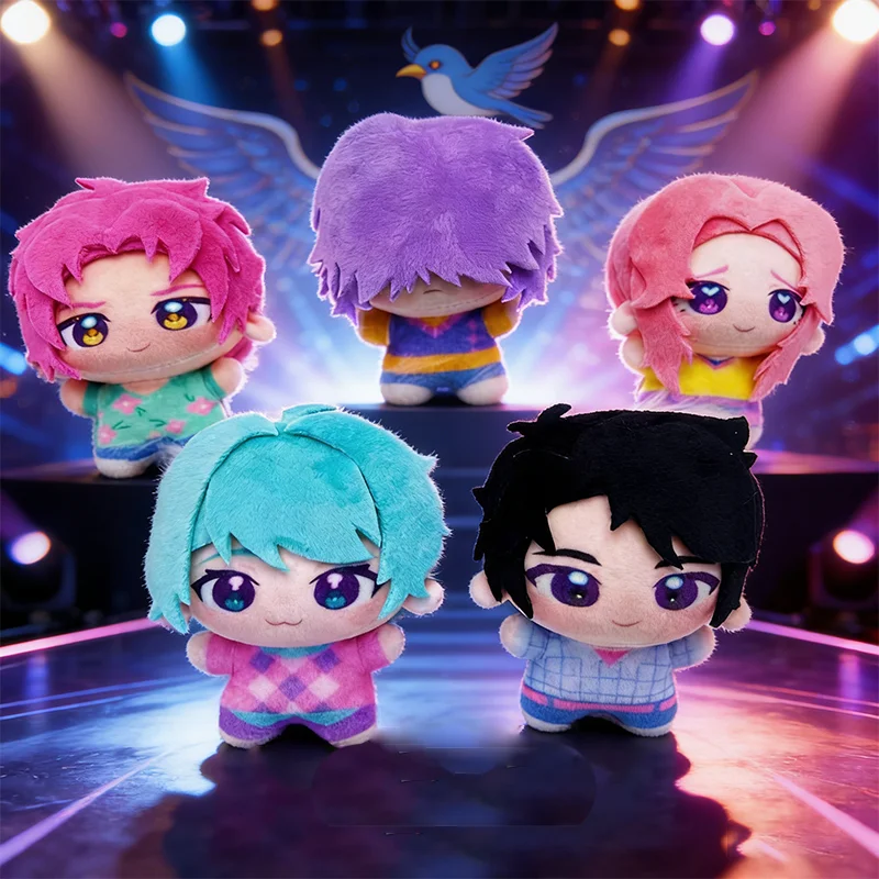 

Новая плюшевая игрушка-фигурка 11 см в стиле Kawaii: мультяшный аниме-персонаж, мягкий косплей-аксессуар, подвеска-компаньон, кукла для фанатов, подарок на день рождения для детей