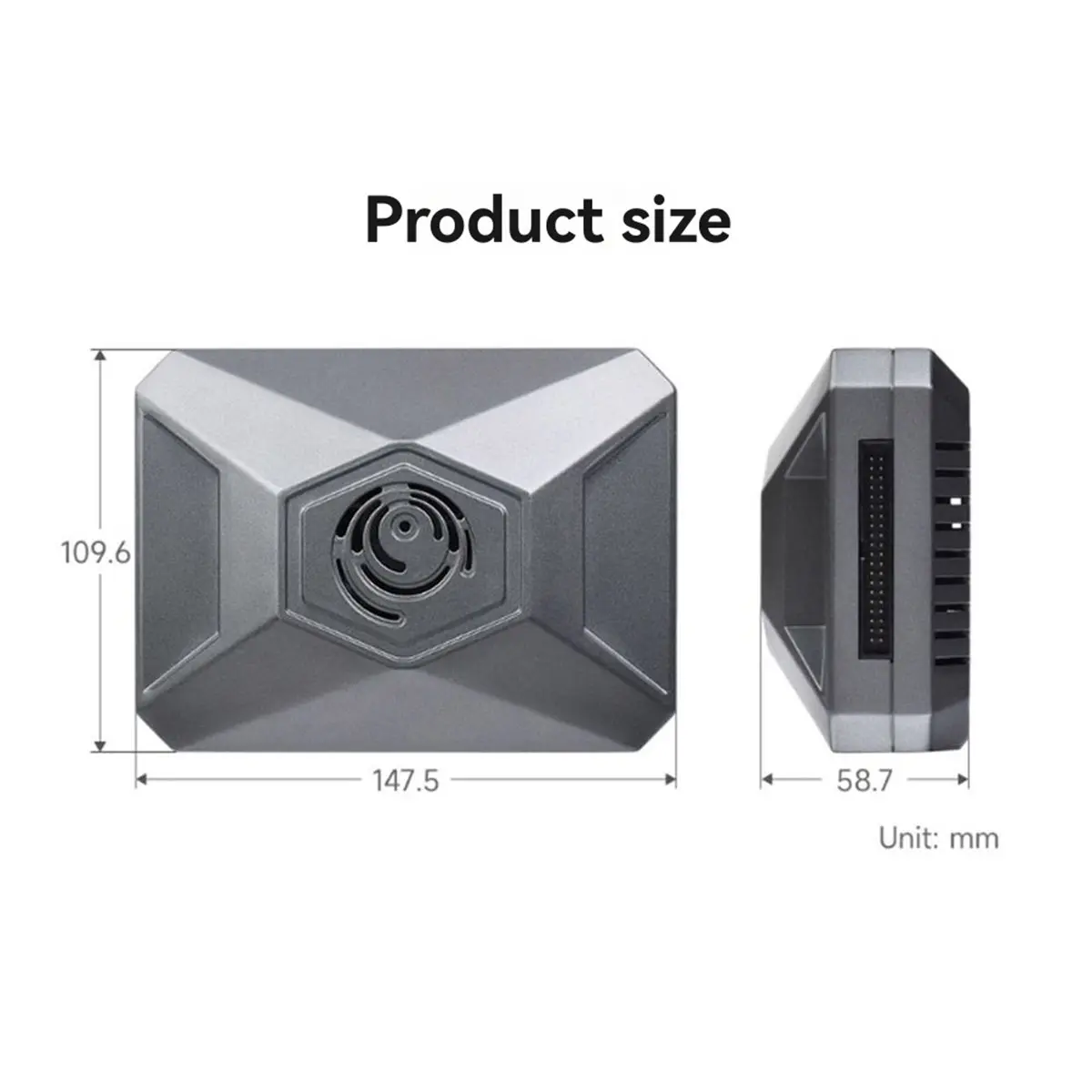 

Пункциональный комплект для разработчика Jetson Nano, излучающий корпус из алюминиевого сплава, металлический корпус с платой для преобразования Gpio