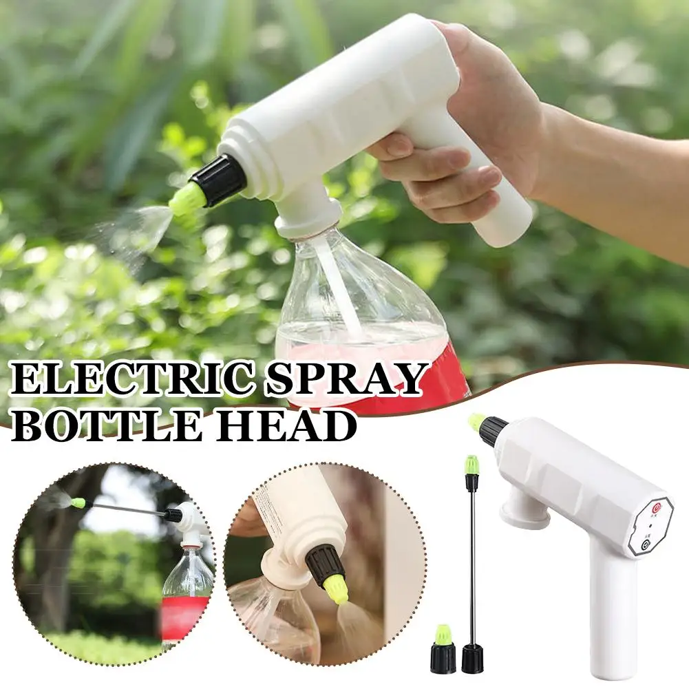 High Pressure Electric Plant Spray Bottle Watering Fogger USB Sprayer Home Watering Machine Electric Watering Irrigation Sprayer