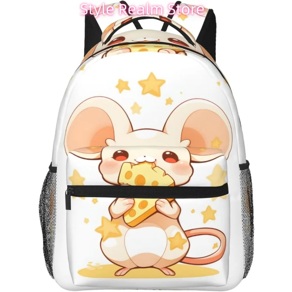 

Funny Rats Lightweight Laptop Backpack Lightweight Multipurpose Travel Casual Daypack Unisex College Backapcks for Men Women Adu