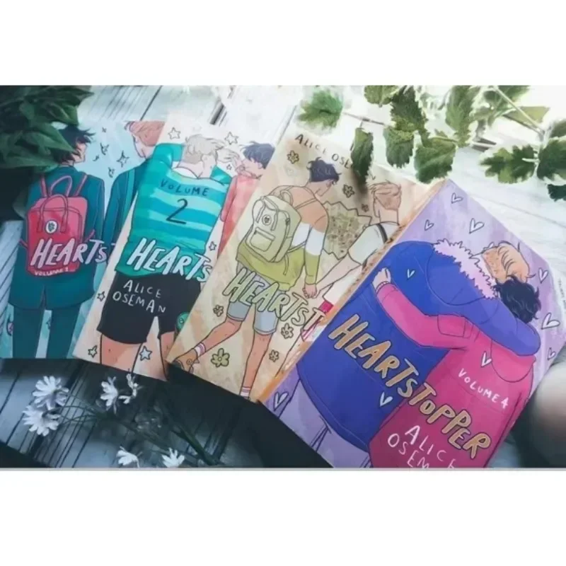 Imagem -03 - Alice Oseman Série Heartstopper Volume 15 Conjunto de Livros Volume 1-5 Livros por Conjunto