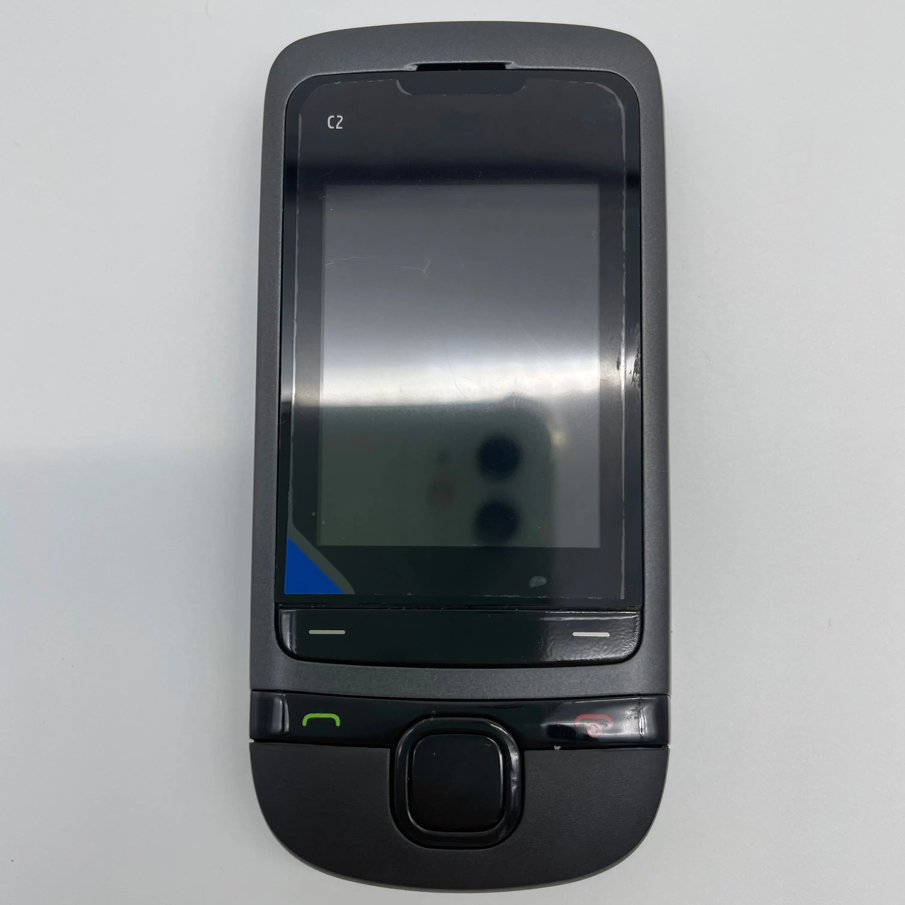 الأصلي مقفلة C2-05 شريحة واحدة GSM 900/1800 2G الهاتف المحمول لوحة المفاتيح العربية الروسية المصنوعة في فنلندا