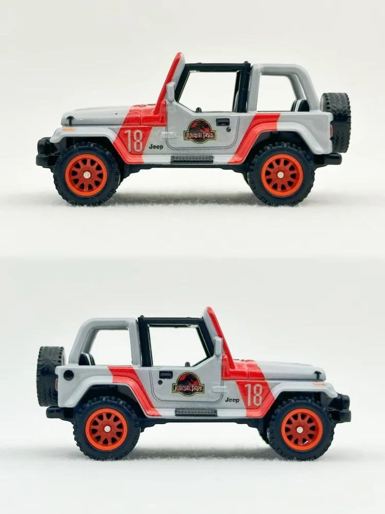 Hot Wheels-Juego de coches modelo de vehículo fundido a presión, escala 1:64, TMNT Jurassic Park Gi Joe Porsche Jeep Pop Culture, coleccionables
