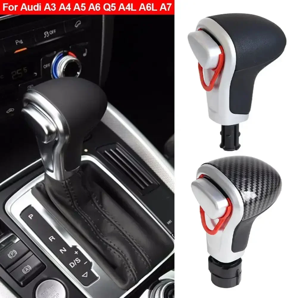 

Car Auto Automatic Shift Knob Head Lever For Audi A6 C6 A3 8p A4 B8 A5 Q5 Q7 A7 4g1 713 139 4g1713139 Gear Shift Knob Boot