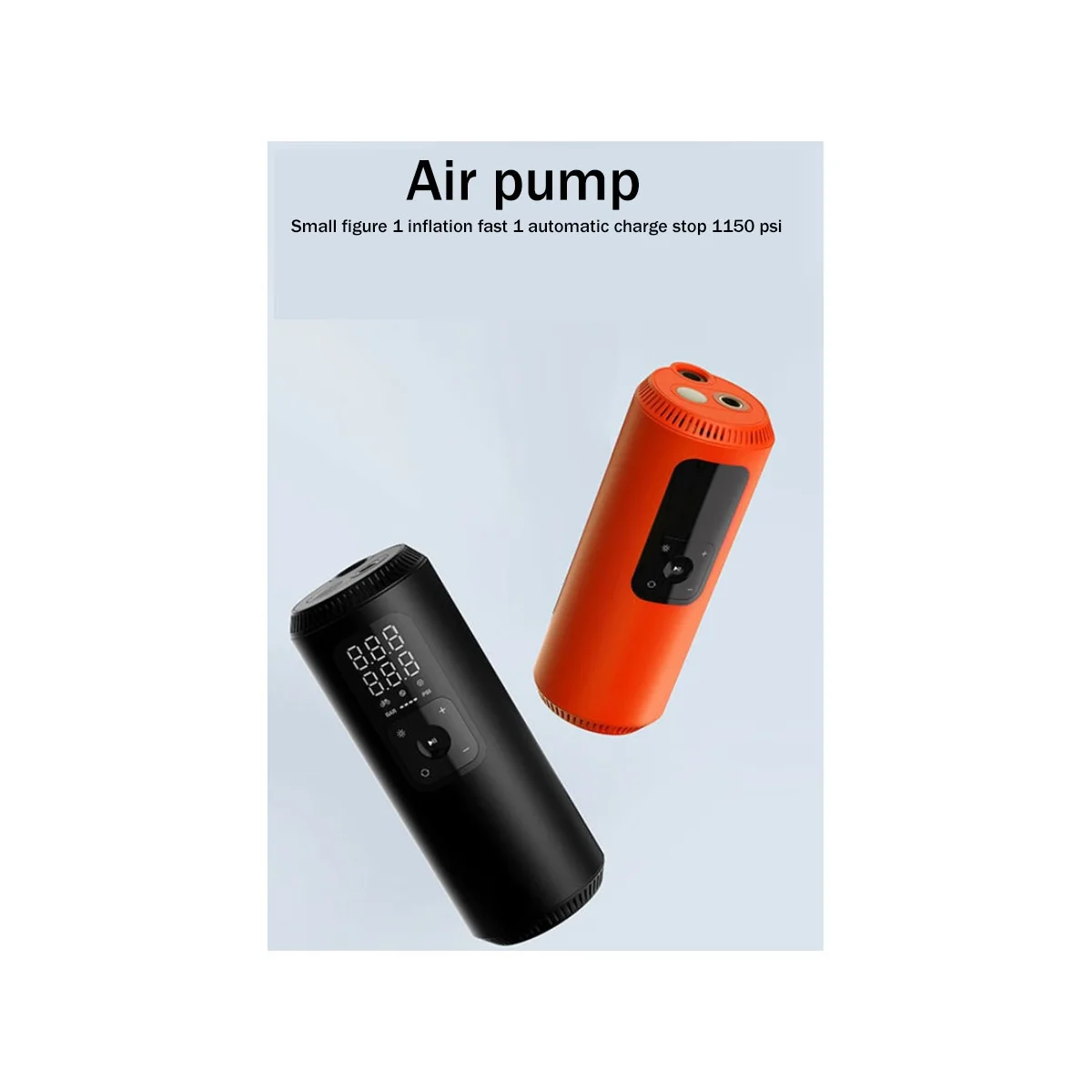 

1200MAh Car Air Compress Wireless Digital Display Tire Inflator 150PSI Portable Elec Inflatable Pump for Motorcycle Bike