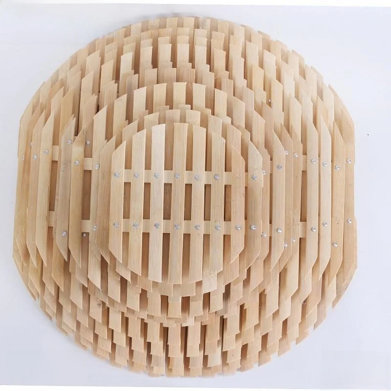

Thiened Bamboo Ster Pad Bamboo Cooking Utensils Home Use Steng Mat Bamboo Sted Buns Pancakes Heat Riser
