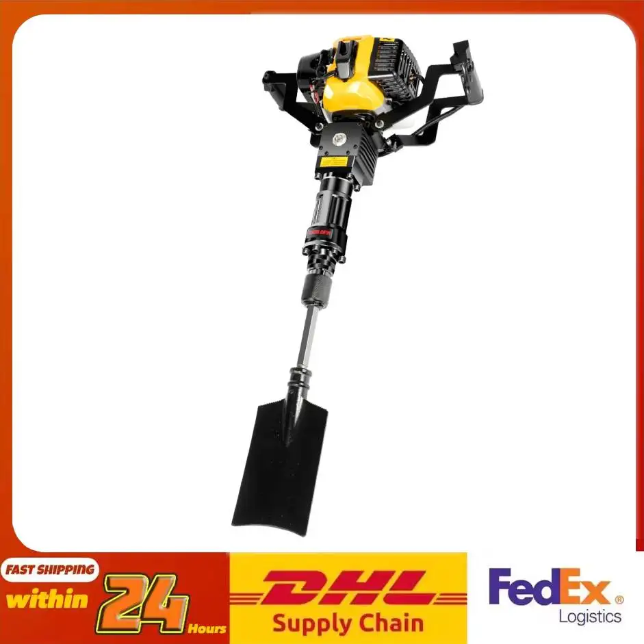 

Экскаватор для садовых деревьев, 2-тактный, 52 куб.см, портативный станок для копания деревьев, 6500 об/мин, для подъема выкапывания отверстий и корней на фермах