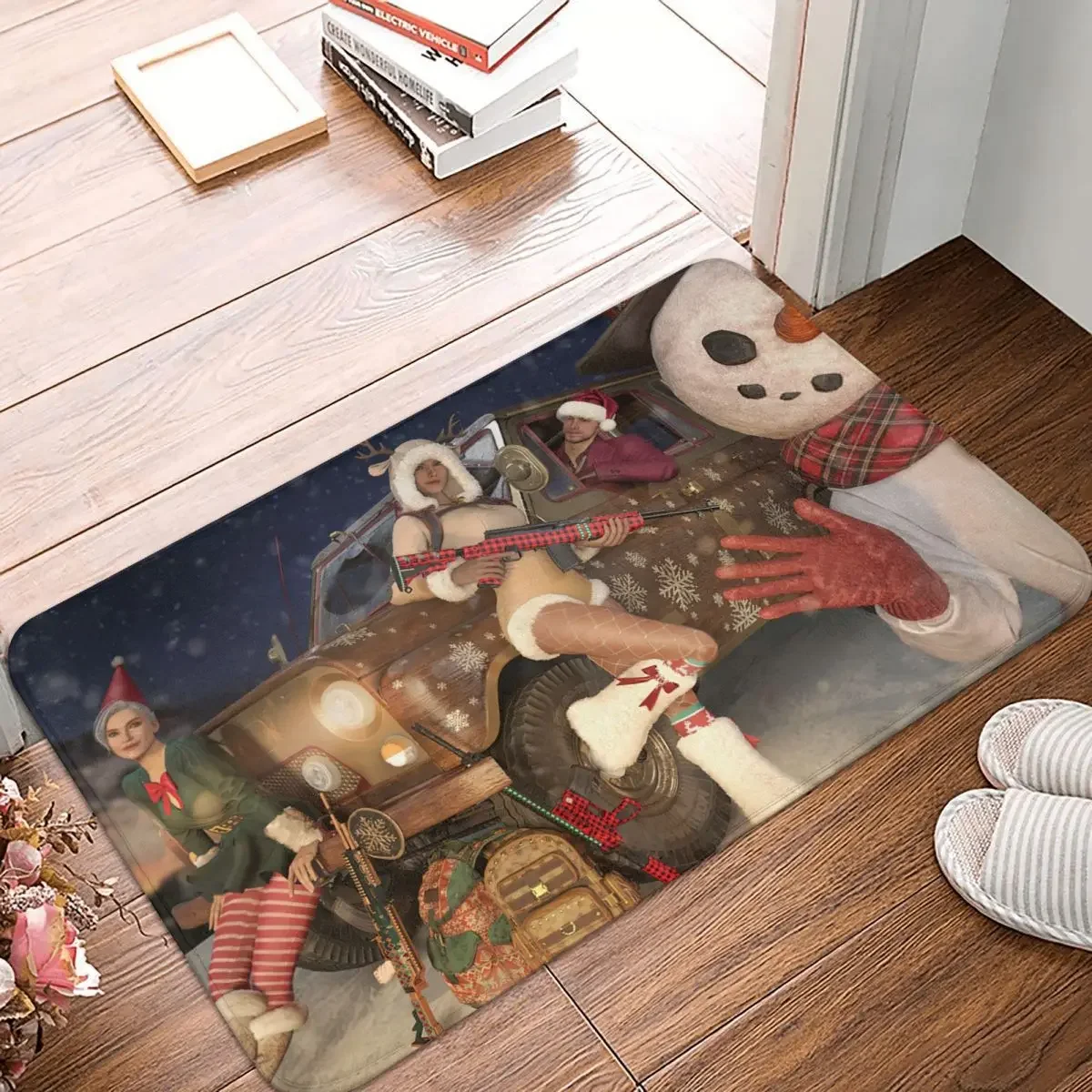 Bathroom Mat Pubg 2022 Christmas Skins Sets Rug Home Doormat Kitchen Carpet Outdoor