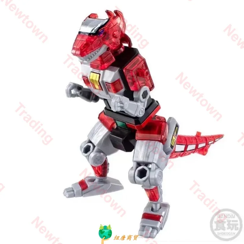 【In Stock】Bandai Original Super Sentai Shokuku SMP Dino Sentai Megazord Evolutionary Combination Lottery Version Model Movable