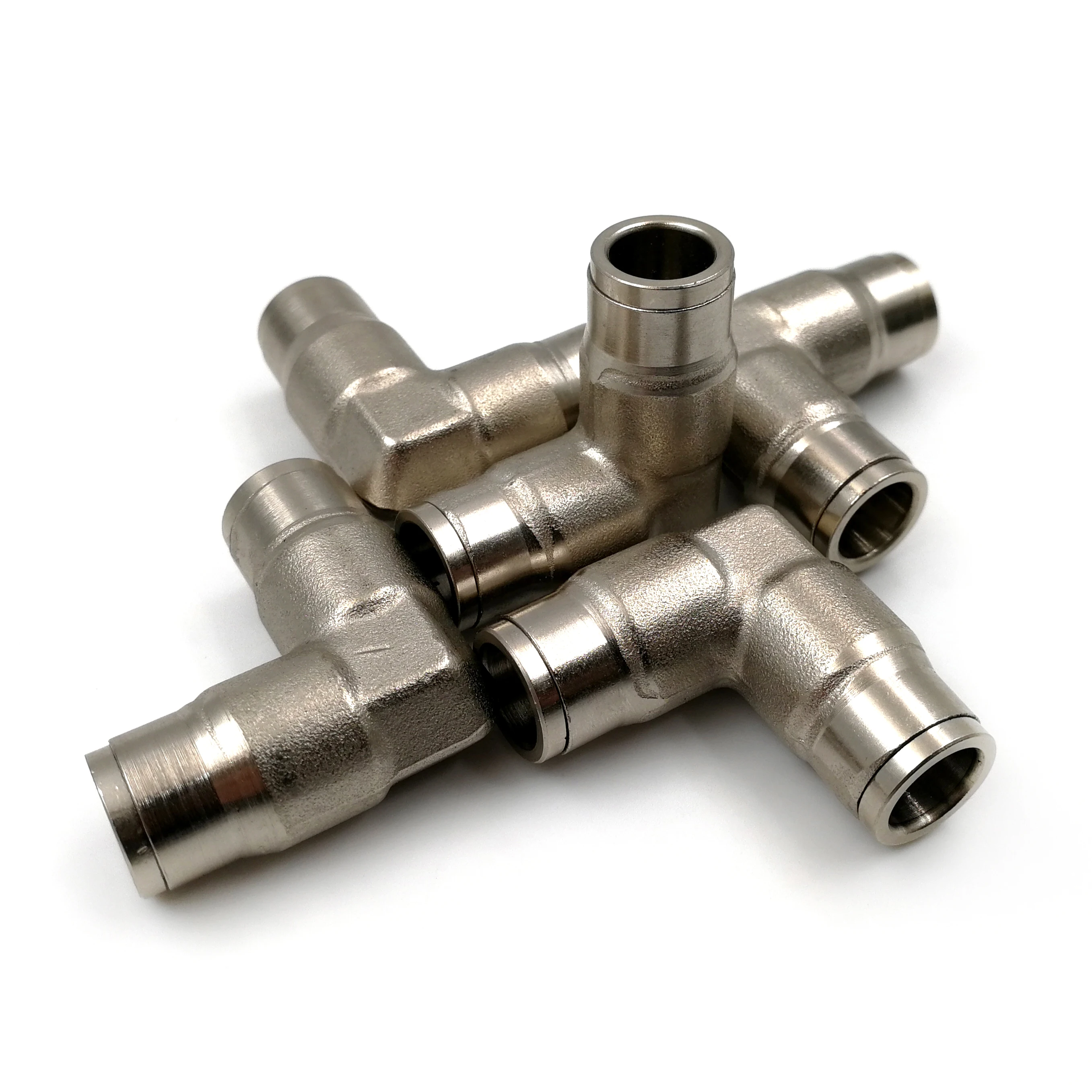 9.52mm Slip Lock Elbow Connector High Pressure Mist Nozzle Push in Fitting for Outdoor Water Spray Cooling Humidification