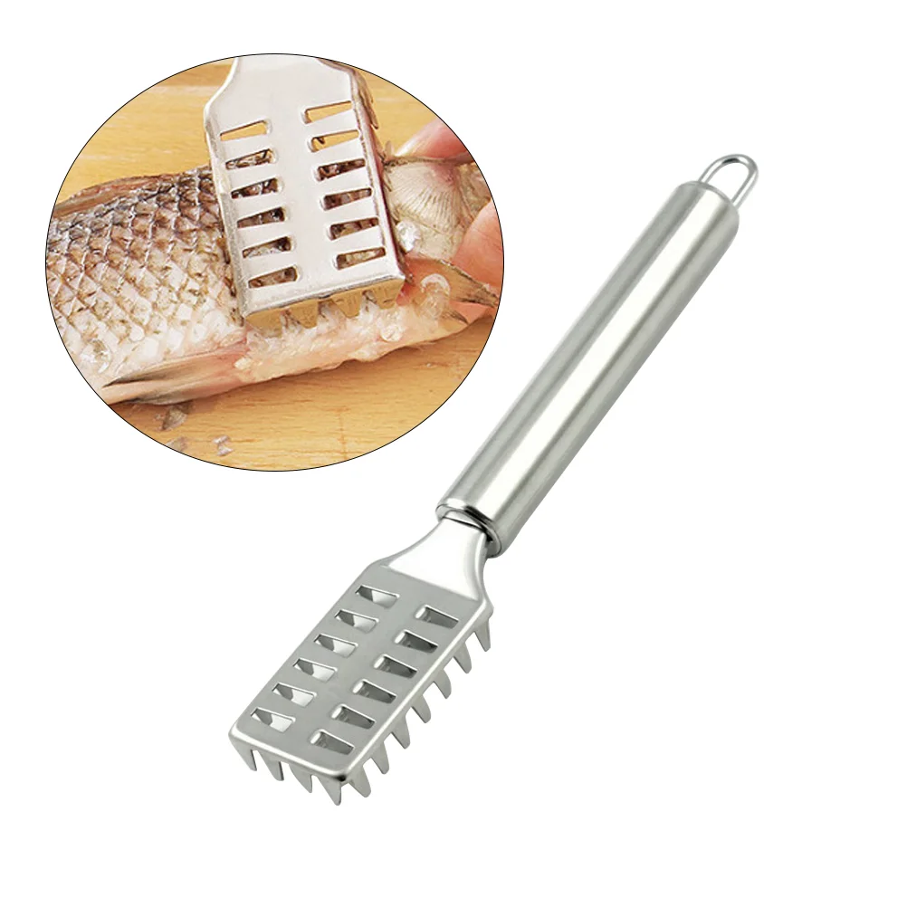 Staineless Steel Living Fish Scale Shaver Fish Scale Scraper for Fast Cleaning Fish Skin living fish shaver