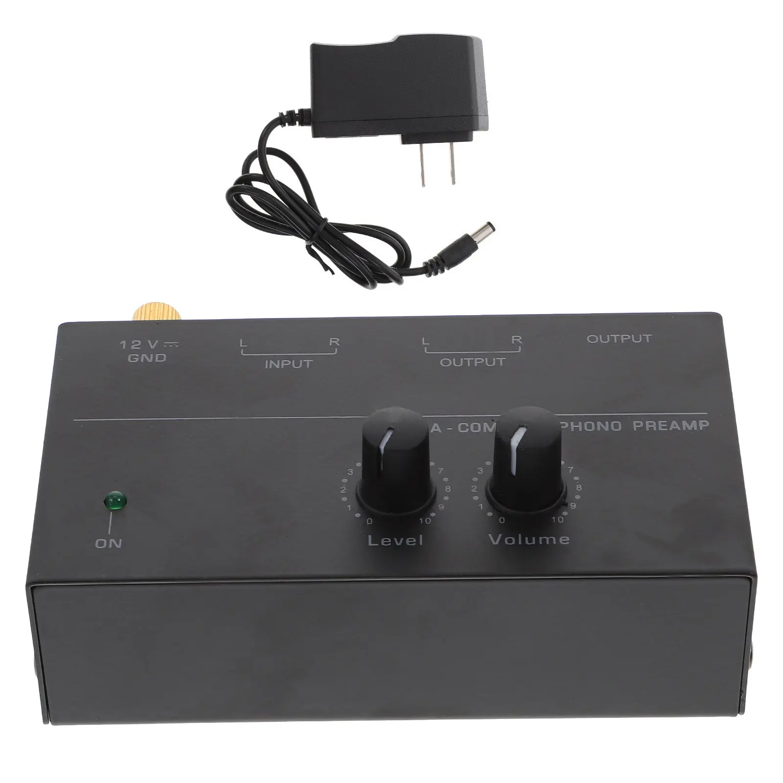 Phono Preamp for Turntable – Low-Noise Audio Preamplifier with Clear Sound and Integrated Circuit