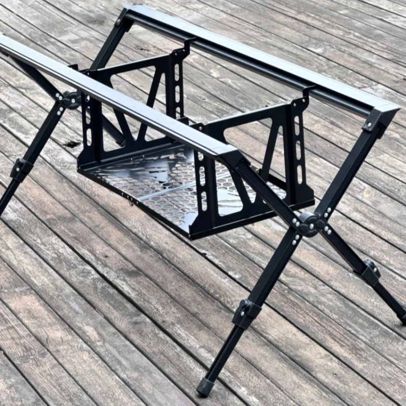 IGT 2 Unit Hanging Rack Outdoor Camping Portable IGT Hanger Lightweight  Storage Rack IGT Table Accessories