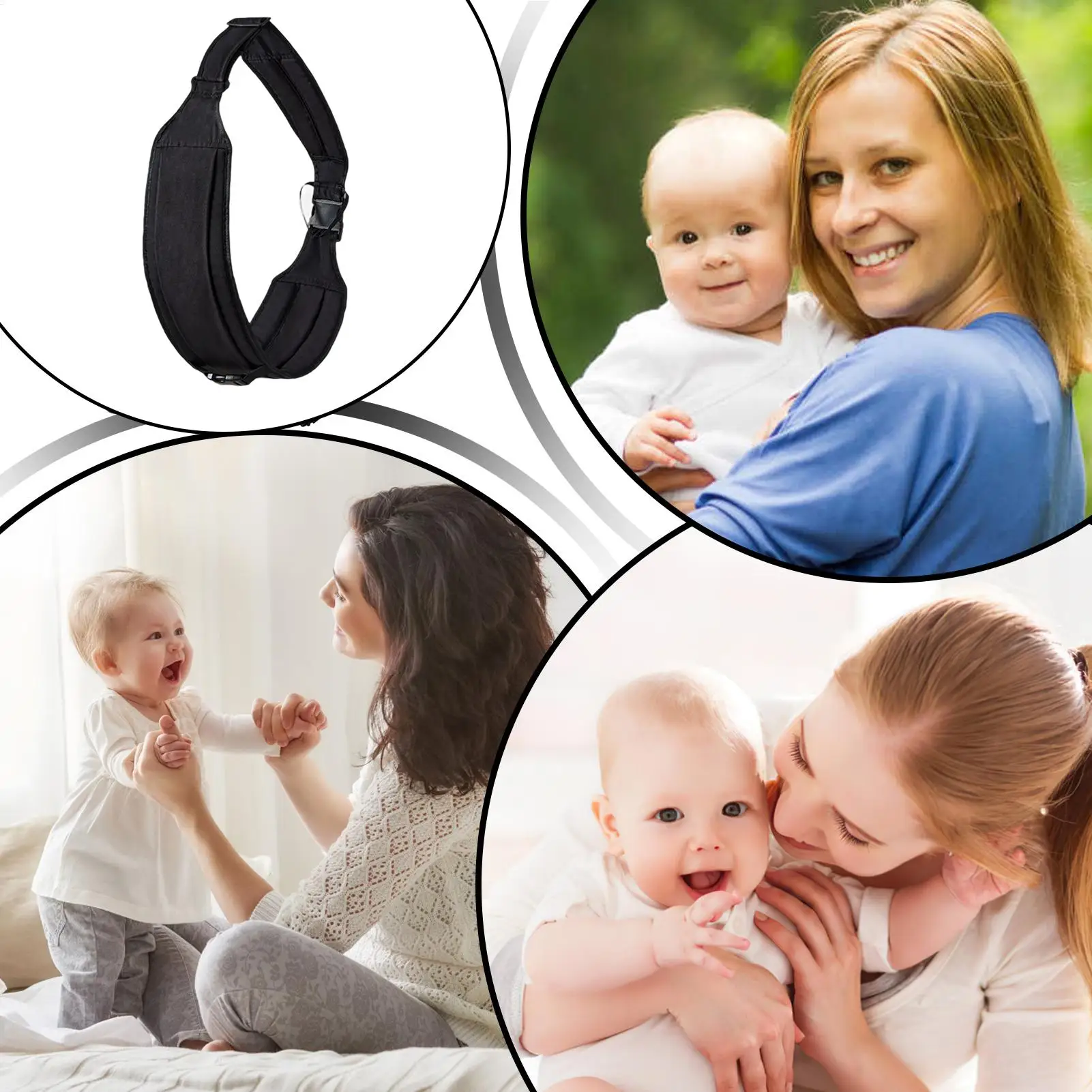 Baby Carrier 10-30 Lbs Hip Sling Carrying Wrap for Parenting Outdoor Hiking Camping Beach Shopping Park Accessories view 2