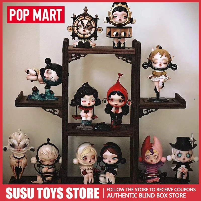 

Genuine POPMART Skullpanda Image Of Reality Series Blind Box Kawaii Anime Action Figure Mystery Surprise Figurine Birthday Gift