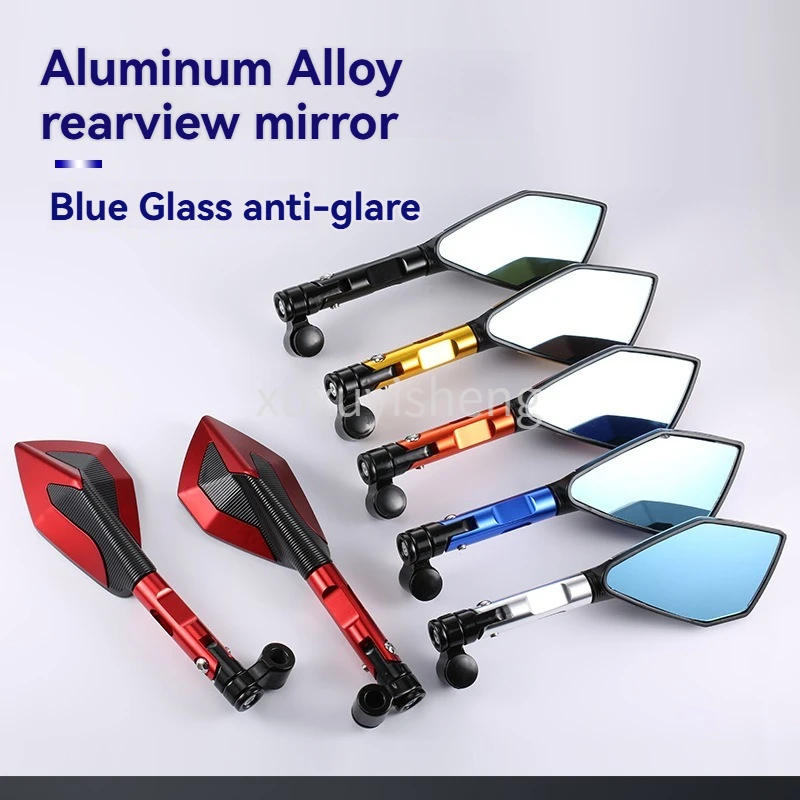 Acessórios para motocicleta espelho retrovisor para honda cb400 cbr msx 125 hornet yamaha mt07 mt09 yzf kawasaki z800 z1000