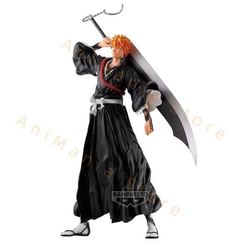Bandai Echt BANPRESTO Grandista BLEACH Kurosaki Ichigo Anime Action Figure Collectible Model Speelgoed Ornamenten Gift Kinderen Kid