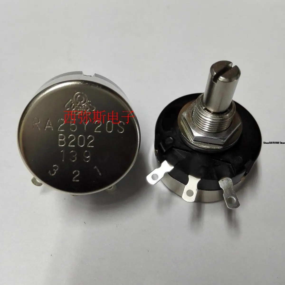 Original Japanese TOCOS wirewound potentiometer ra25y20sb202 2K Tokyo cosmos 2W