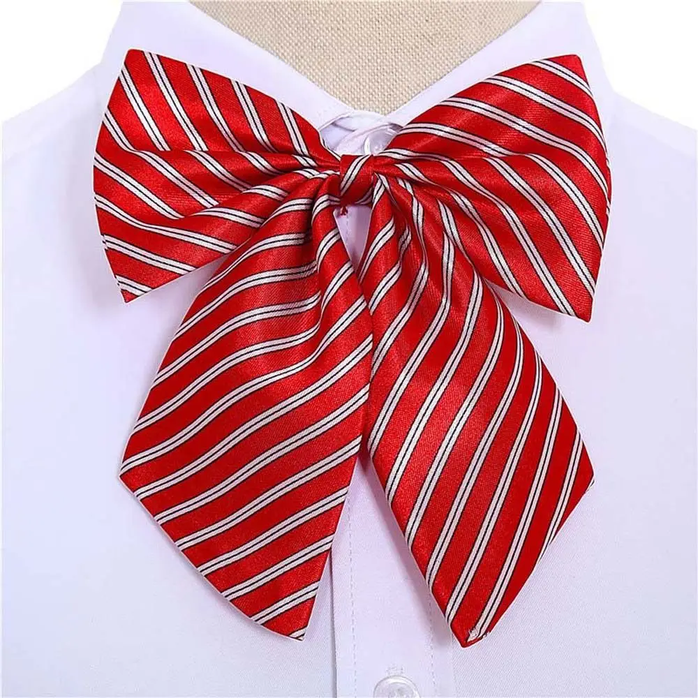 

Stripe Airline Stewardess Necktie Dots Nurse Neck Wear School Students Neckties Korean Style Bank Teller Neck Tie