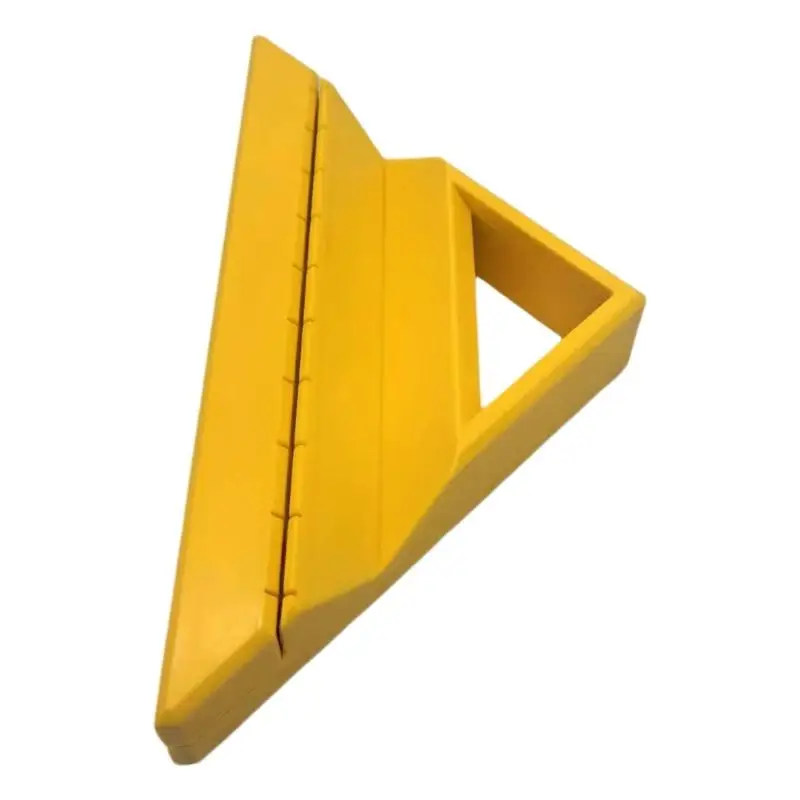 Gypsum Board Cutting Guide Tool with Triangular Positioning Frame, ABS Hand Tool and Center Slot for Home Repair Carpentry D2RD